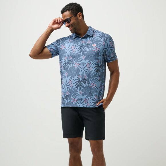 Travis Mathew Red Letter Day Polo - Picture 1 of 13